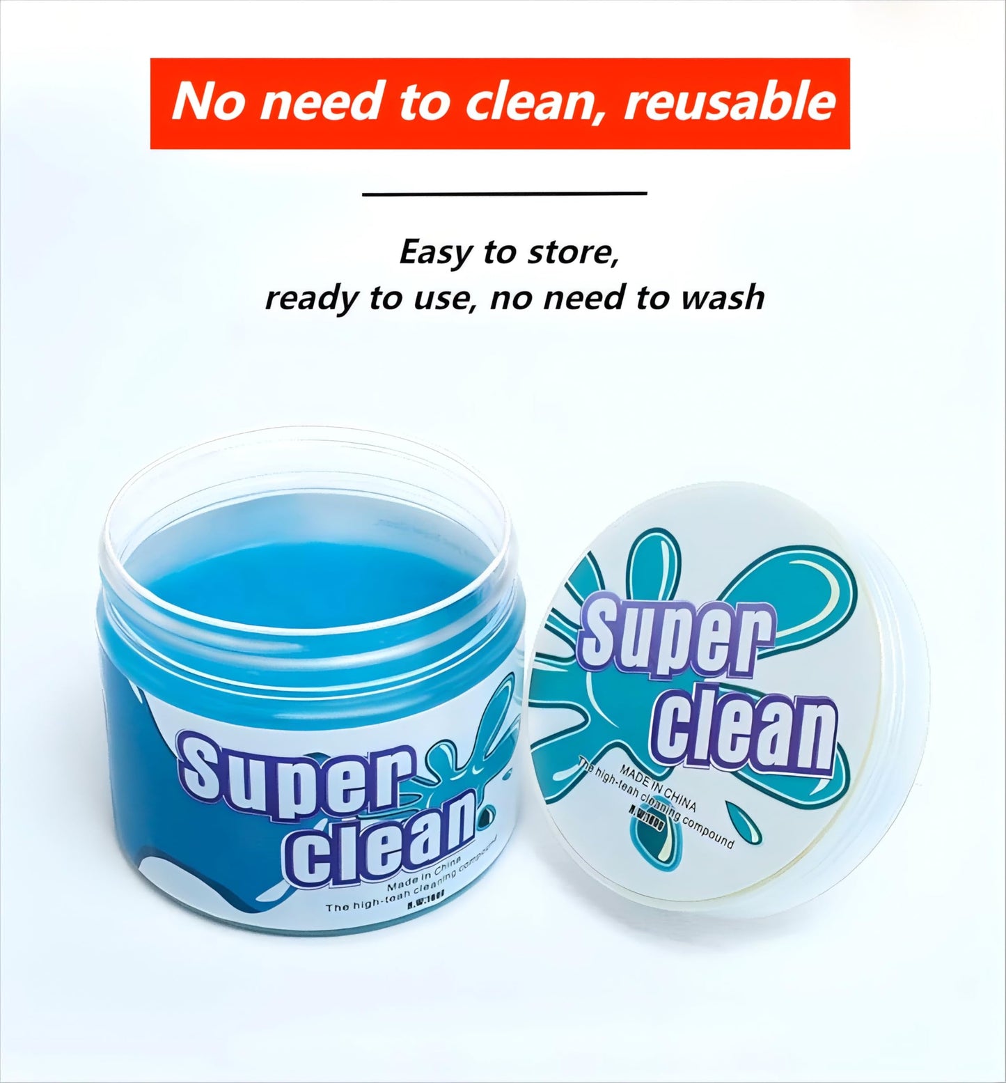 Xanadian Cleaning Gel for Car Detailing、Car Vent Cleaner Cleaning、Putty Gel Auto Car Interior Cleaner Dust Cleaning Mud for Cars and Keyboard Cleaner Cleaning Slime (70, Grams)