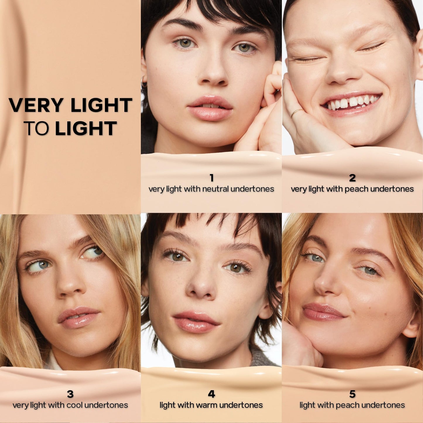 Saie Slip Tint Radiant Cream Concealer - All-Over Concealer for Dark Circles, Redness + Blemishes - Lightweight Formula Enriched with Hydrating Hyaluronic Acid - Shade 1 (0.17 oz)