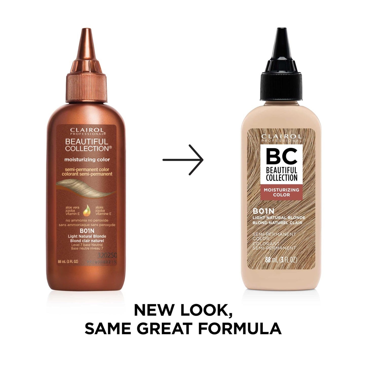 Clairol Professional Beautiful Collection Hair Color, 1N Light Natural Blonde, 3 oz. - Packaging May Vary