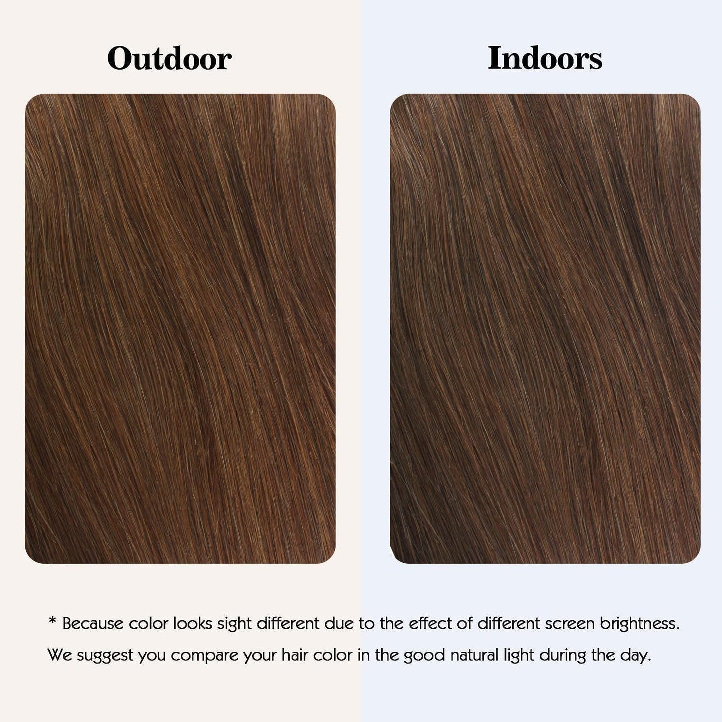 Sassina Invisible Wire Hair Extensions Real Human Hair with Transparent Wire Adjustable Size Secure Clips Natural Straight Secret Miracle Hairpiece, #4 Medium Brown 70 Gram 12 Inch