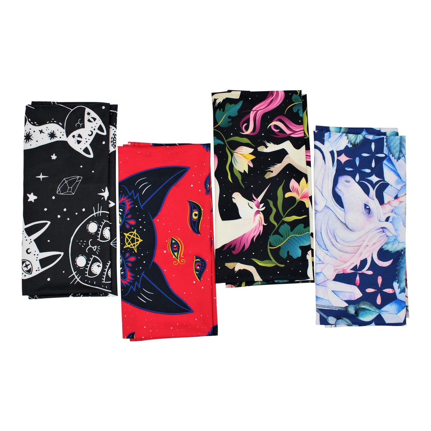 Real Sic Neck Gaiter/Balaclava/Magic Scarf Headband Face Mask Protection (Halloween Cats)