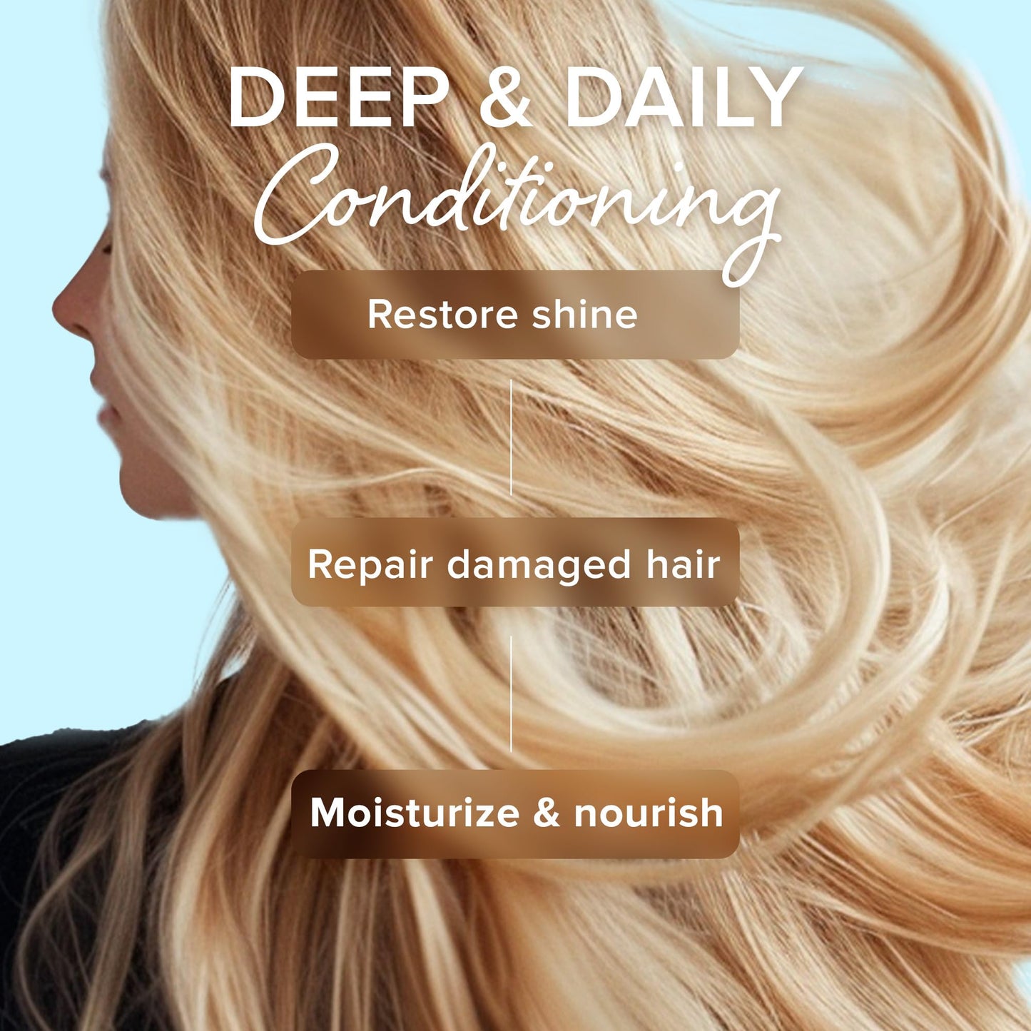 MAREE Hair Mask for Damaged Hair - Keratin Treatment Conditioner - Extremely Deep Conditioning Mask, Hydrating & Repairing, Keratina Mascarilla Para el Cabello