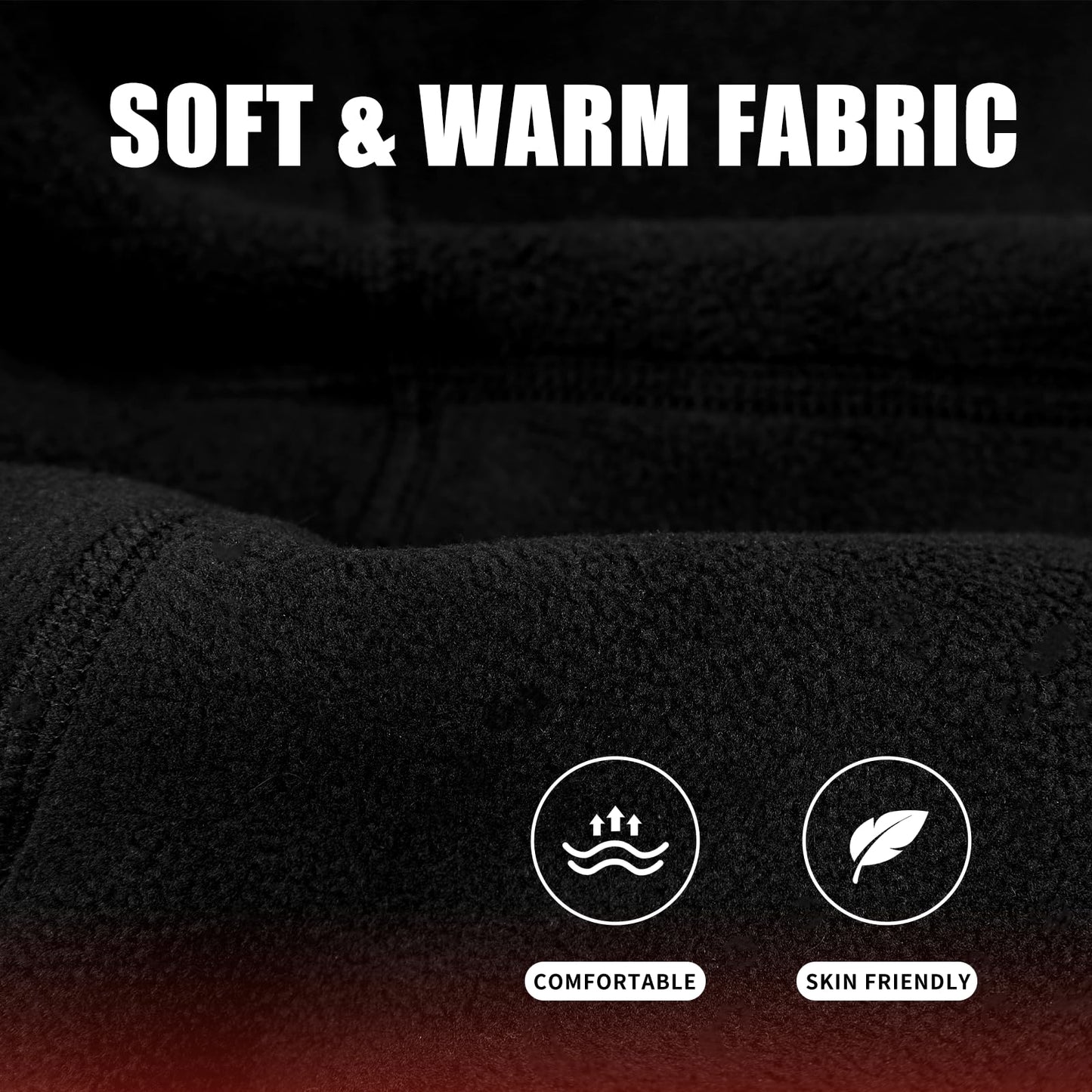 Winter Balaclava Ski Mask Anti-Fogging Face Mask for Men Windproof Thermal Full Face Cover for Cold Weather Skiing Motorcycle 2 Pack