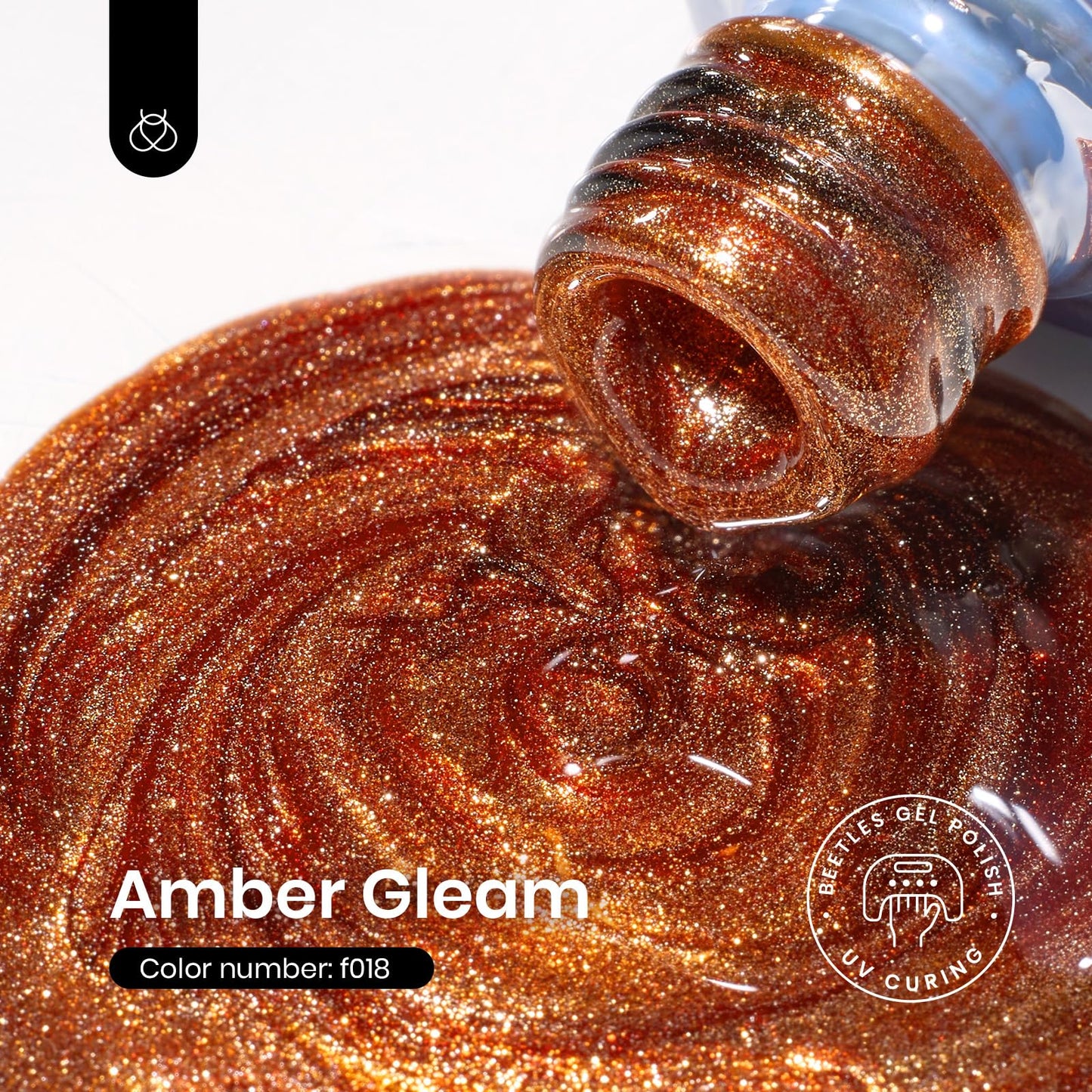 Beetles Cat Eye Gel Nail Polish 9ml Holographic 9D Cat Eye Gel Polish with Magnet Stick Amber Gleam Shimmer Velvet Gel Nail Polish Soak Off UV LED Nail Lamp Salon DIY Home