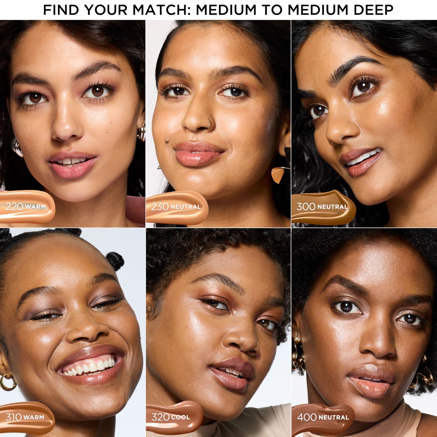 L’Oréal Paris Lumi Le Glow Skin Tint, Lightweight Water-Based Tinted Serum with Foundation-Like Coverage, Glow Illuminator, Neutral 300, 0.85 Fl Oz
