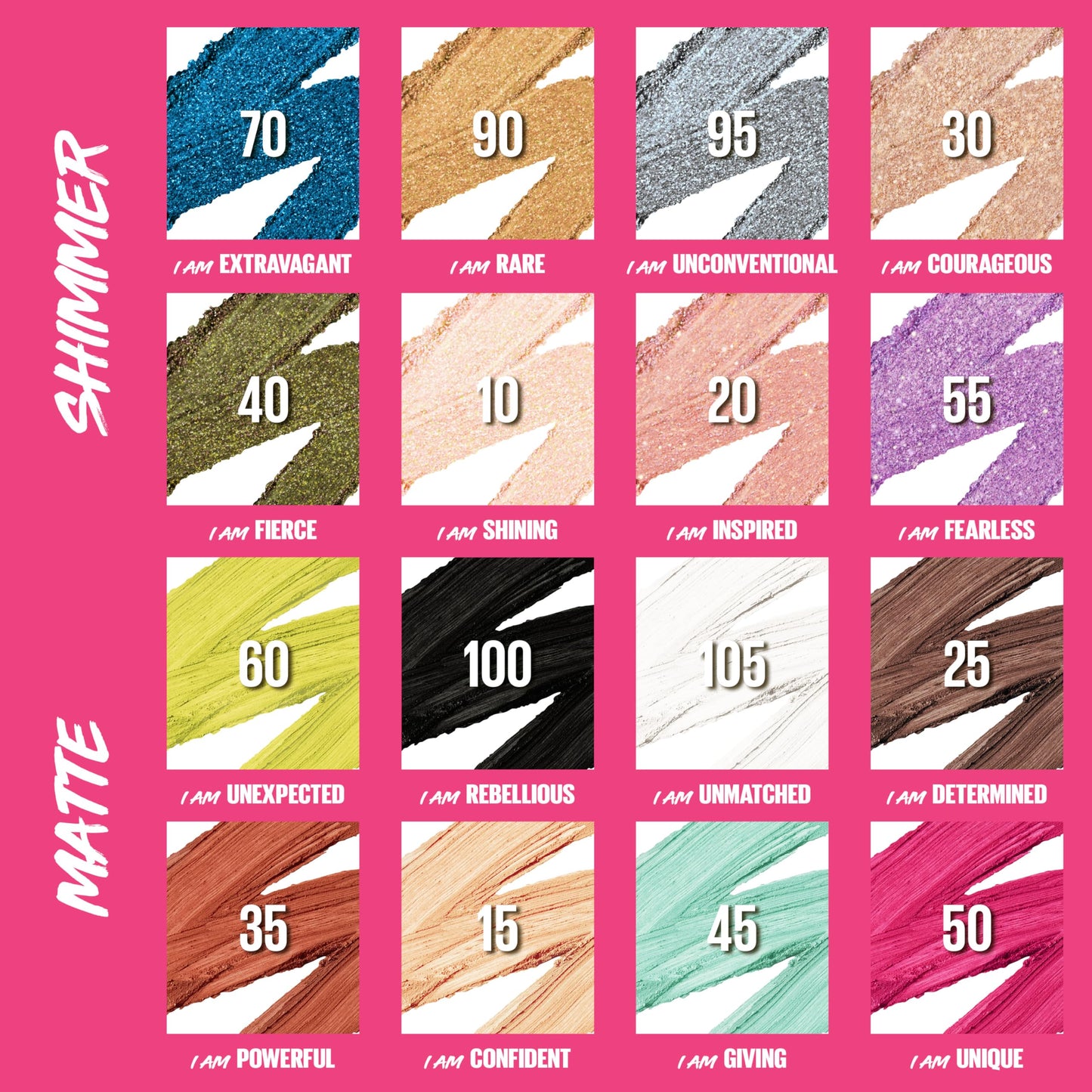 MAYBELLINE Color Tattoo Longwear Multi-Use Eye Shadow Stix, All-In-One Eye Makeup for Up to 24HR Wear, I am Unmatched (Matte White), 1 Count