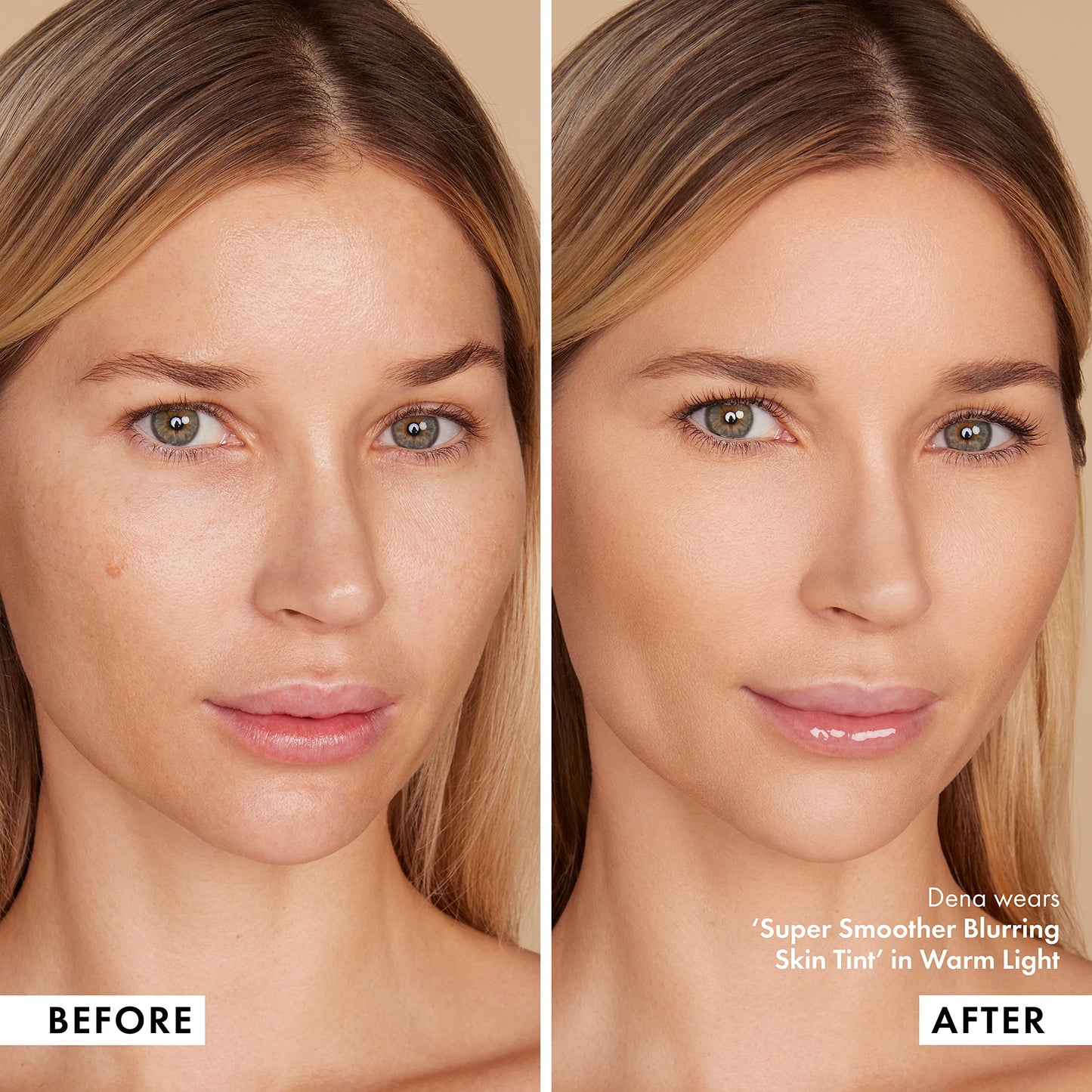 ICONIC LONDON Super Smoother Blurring Skin Tint | Light to Medium Coverage, Hydrating, Ultra-Lightweight Tinted Moisturizer, Cruelty-Free, Vegan Makeup (Warm Light) 1.01 Fl oz