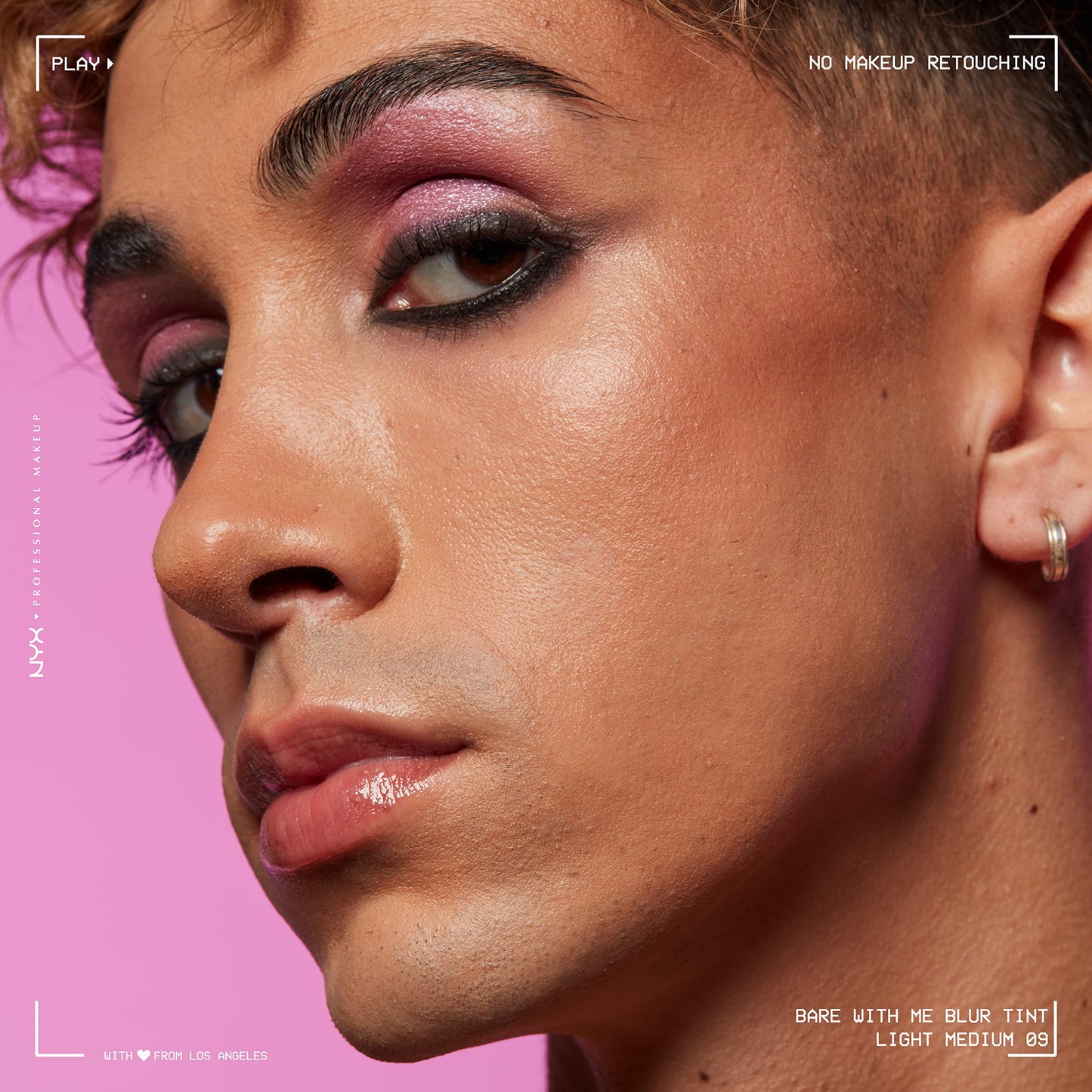 NYX PROFESSIONAL MAKEUP Bare With Me Blur Skin Tint Foundation Make Up with Matcha, Glycerin & Niacinamide - Light Medium