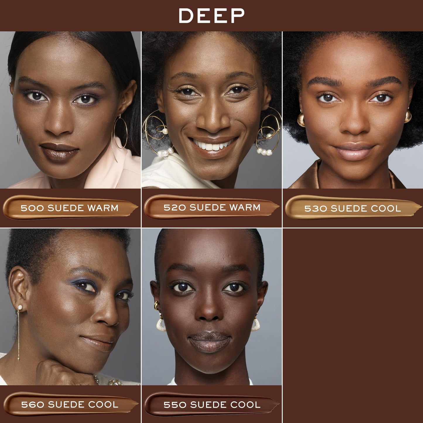 Lancôme Teint Idole Ultra Wear All Over Full Coverage Concealer - Natural Matte Finish & Lightweight Under Eye Concealer - Up To 24H Wear - 500 Suede Warm