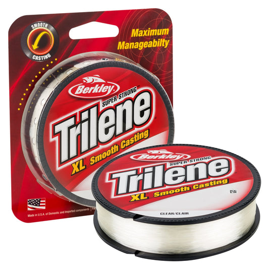 Berkley Trilene® XL®, Clear, 2lb | 0.9kg, 330yd | 301m Monofilament Fishing Line, Suitable for Freshwater Environments
