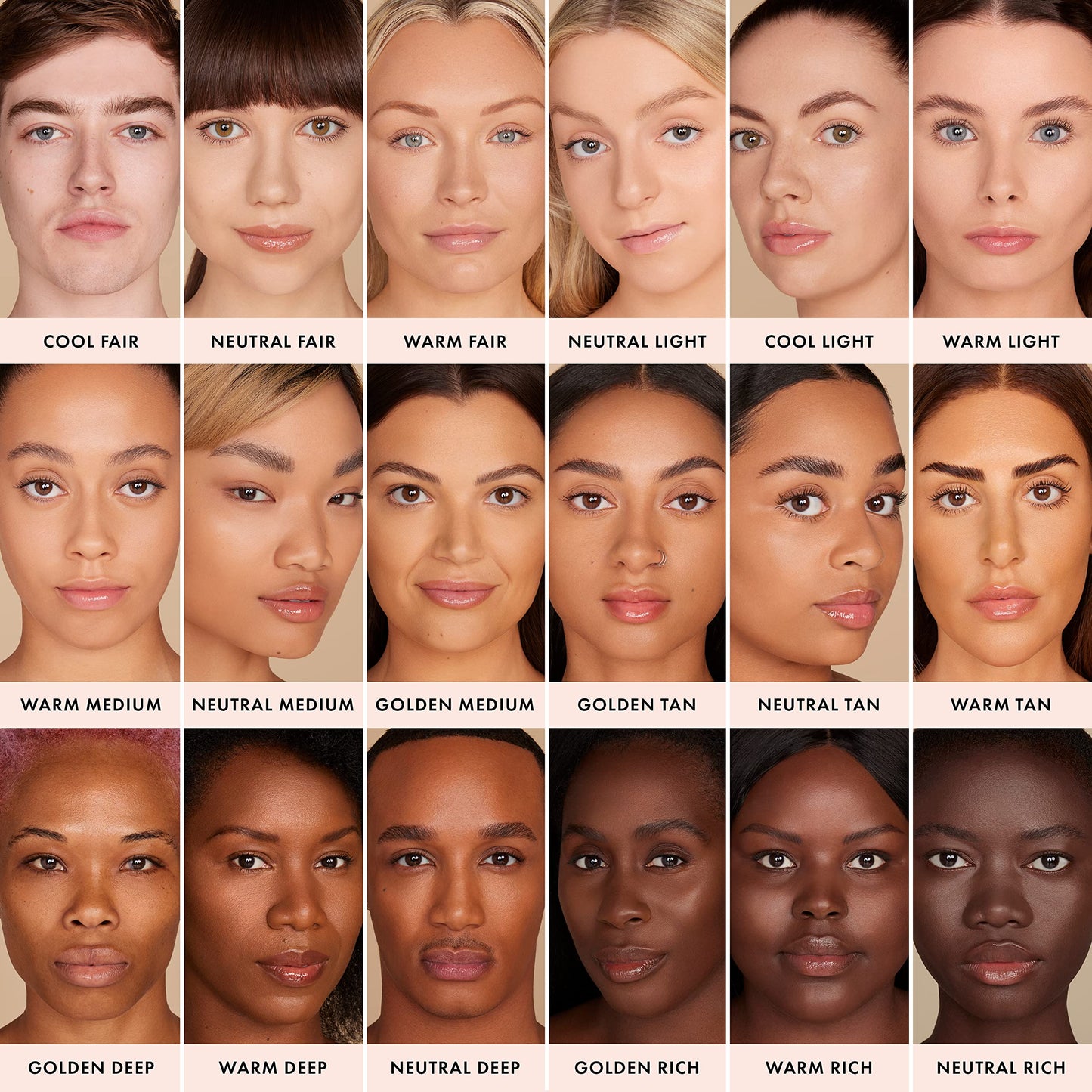 ICONIC LONDON Super Smoother Blurring Skin Tint | Light to Medium Coverage, Hydrating, Ultra-Lightweight Tinted Moisturizer, Cruelty-Free, Vegan Makeup (Warm Light) 1.01 Fl oz