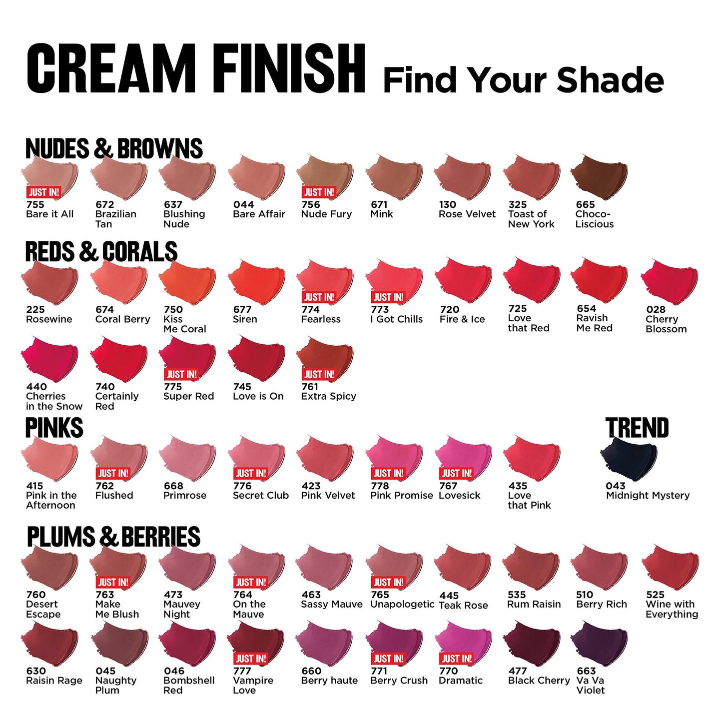 Revlon Super Lustrous Lipstick, Creamy Formula For Soft, Fuller-Looking Lips, Moisturized Feel, Unapologetic, 0.15 oz