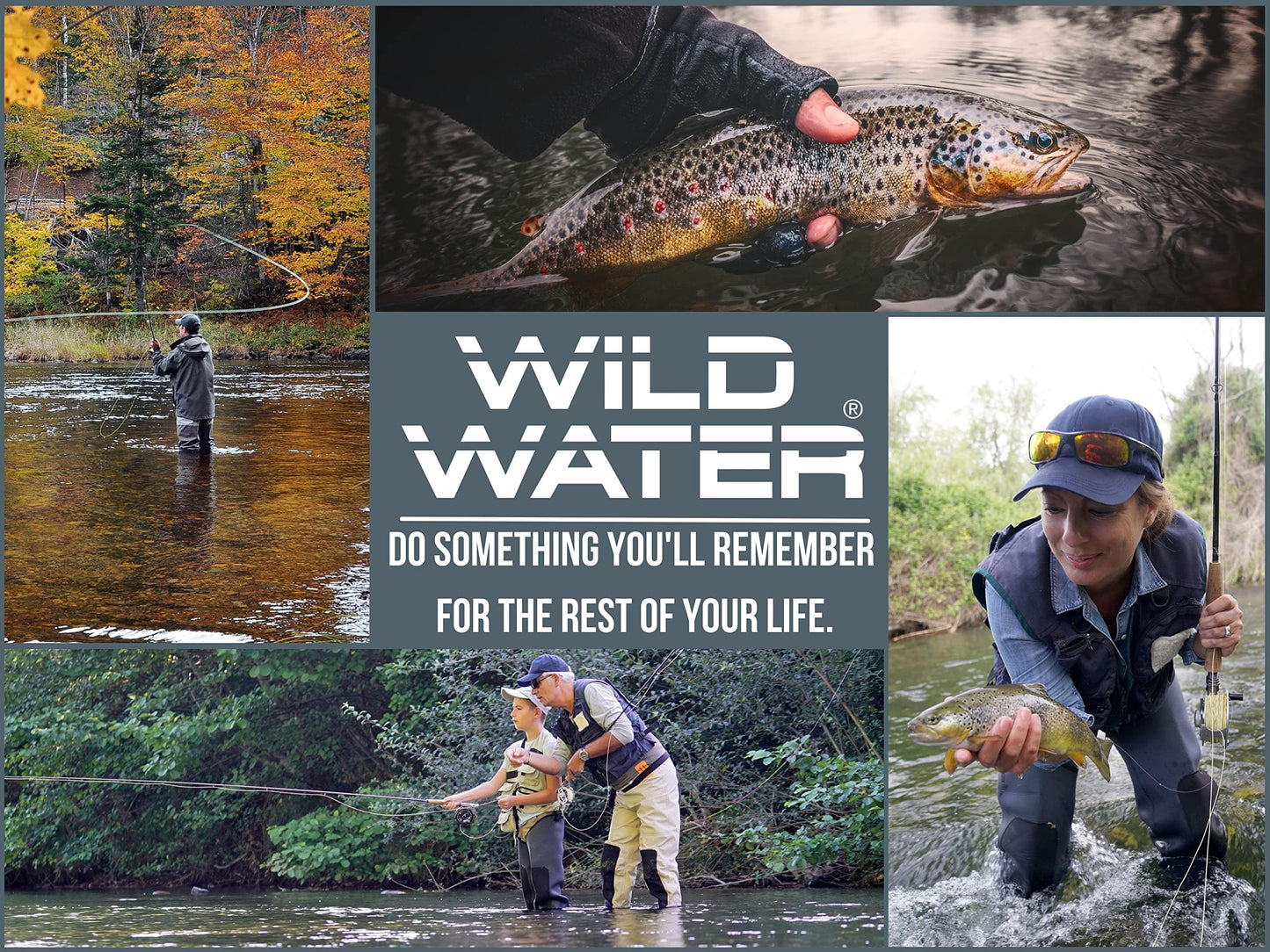 Wild Water Fly Fishing Olive Kinkhammer Dry Flies, Size 14, Qty. 6for Trout, Panfish and Other Lake & River Fish