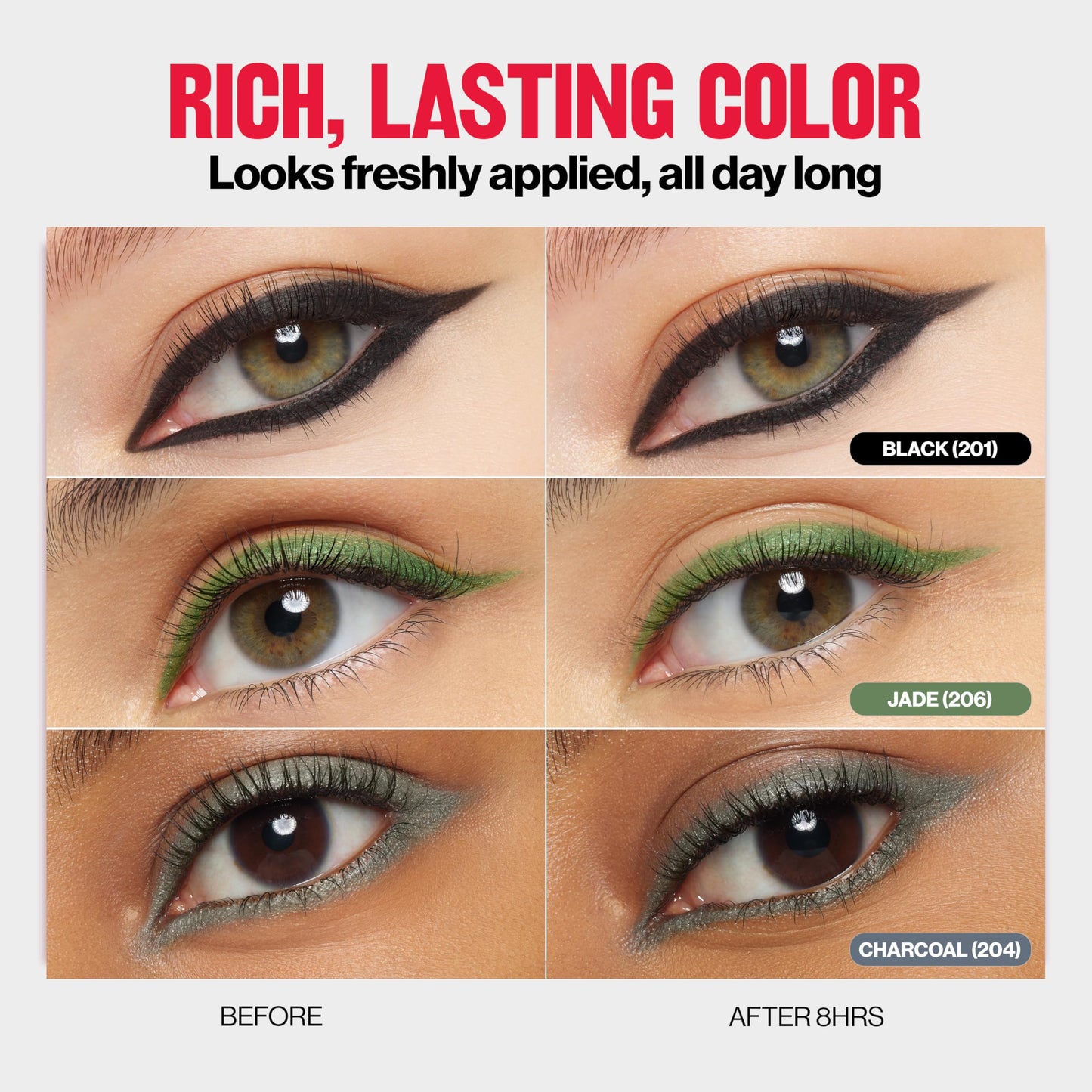 Revlon ColorStay Pencil Eyeliner with Built-in Sharpener, Waterproof, Smudgeproof, Longwearing Eye Makeup with Ultra-Fine Tip, Black Violet, 0.028 oz