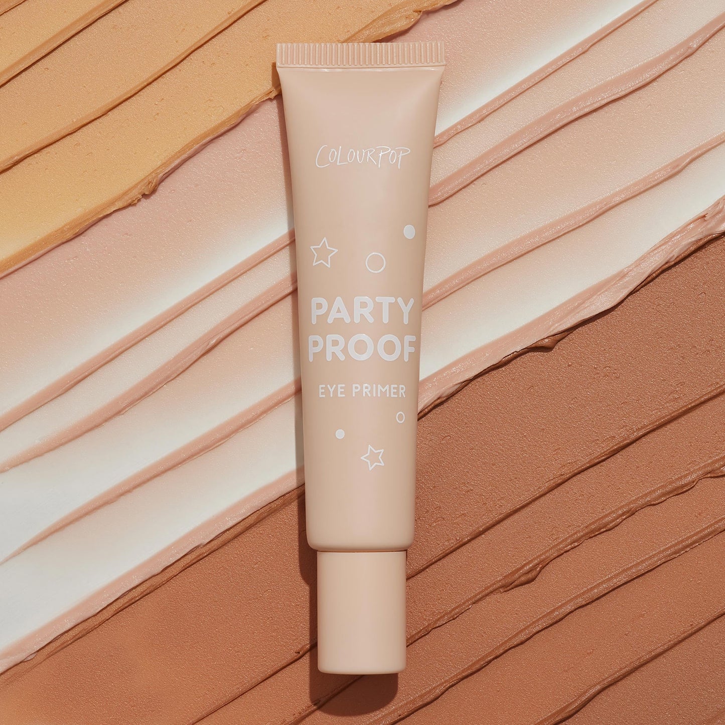ColourPop Party Proof Eye Primer - Translucent Eyeshadow Primer for Long-Lasting Eye Makeup - Preps Skin for Smooth Makeup Application - Deep (0.42 oz)
