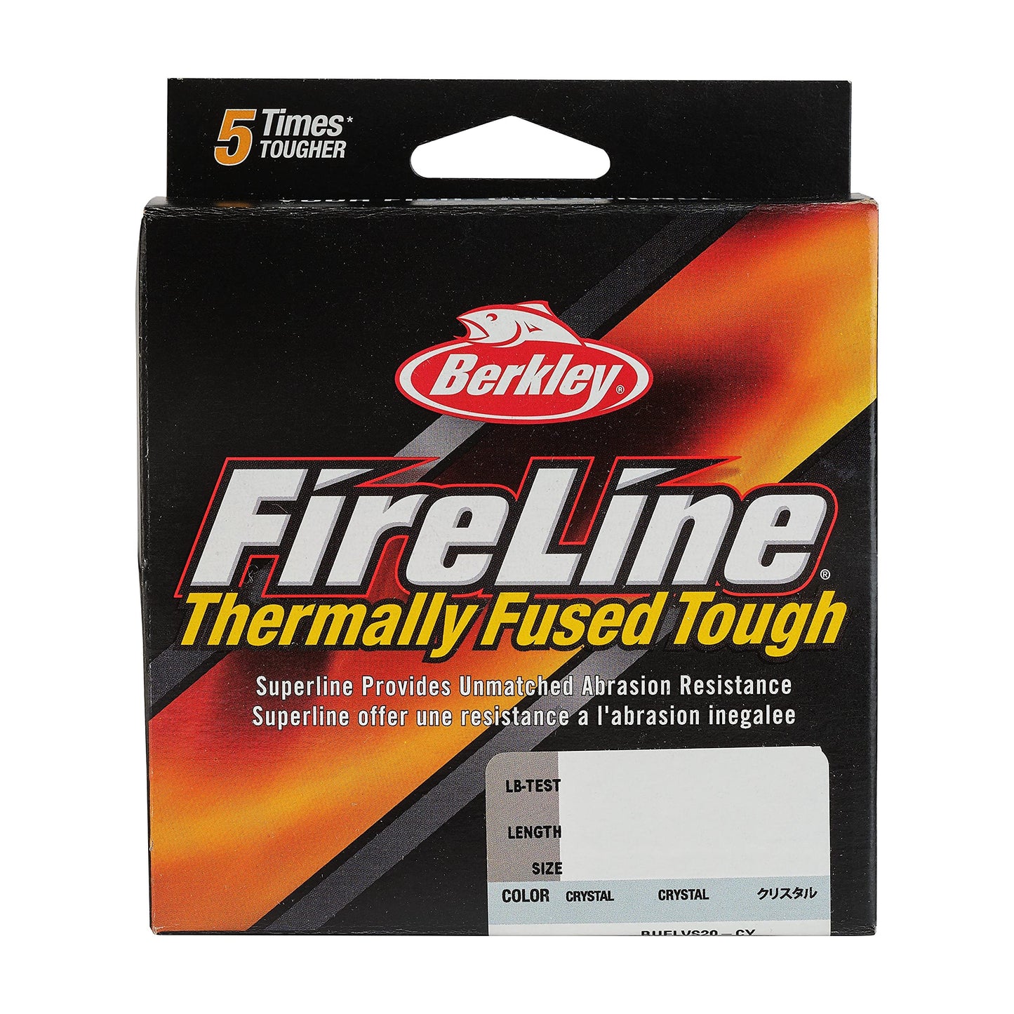 Berkley FireLine® Superline, Crystal, 4lb | 1.8kg, 125yd | 114m Fishing Line, Suitable for Freshwater Environments