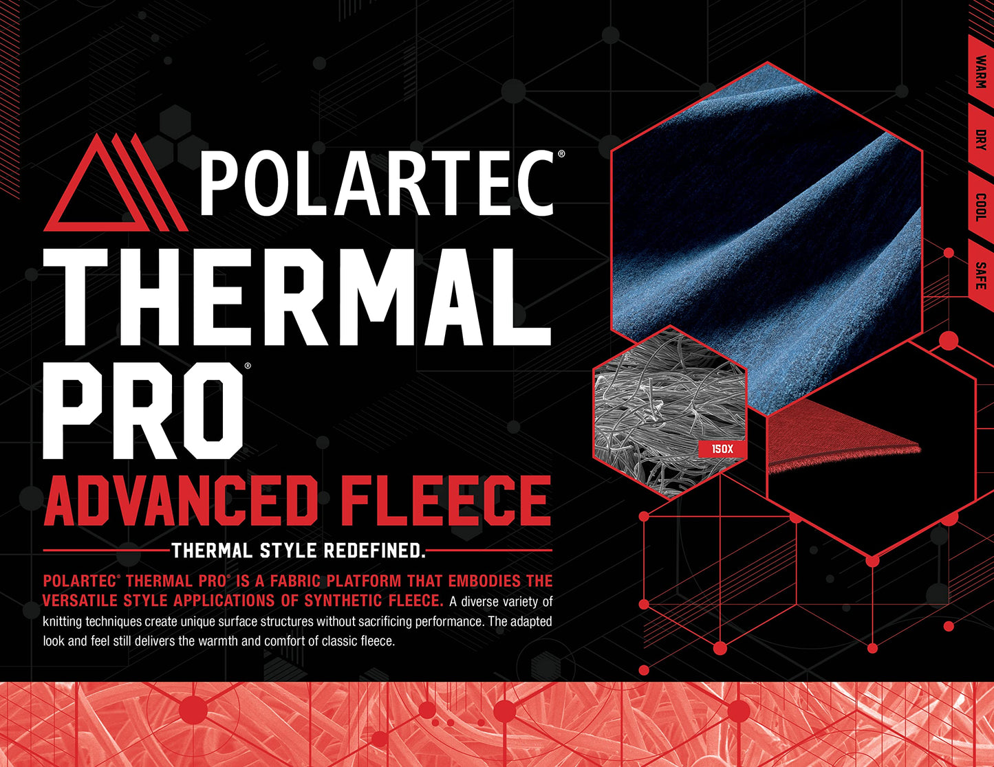 281Z Winter Warmer Neck Gaiter - Military Outdoor Sport - Polartec Thermal Pro Fleece Tube Scarf (Black, One Size)