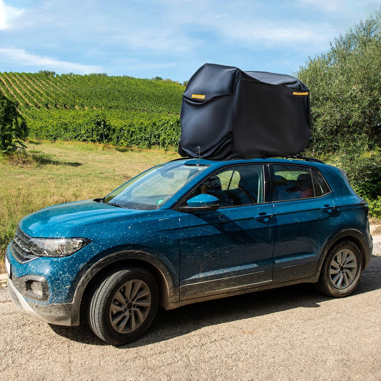 DOBEWOW Bicycle Cover for 3 Bikes Waterproof Motorcycle Covers Waterproof Outdoor Storage Winter Cold Weather, Rain Snow Wind Proof Tarp Tent Shed Dust Dirt Resistant All Weather Cycle