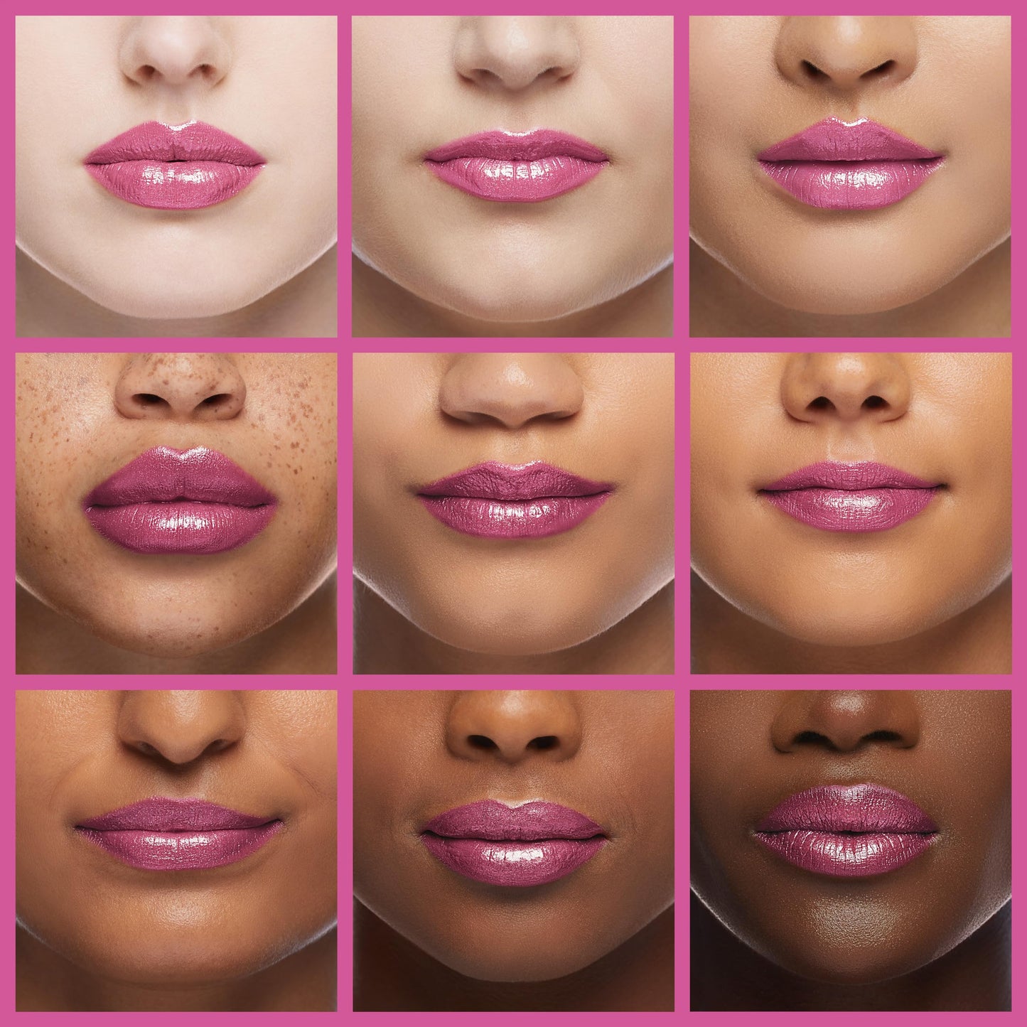 Oulac Pink Lipstick for Women with Metallic 3D Shine Lightweight Hydrating Formula, High Impact Lip Color, Full Coverage Lip Makeup, Christmas Gifts for Women, Velocity(15)