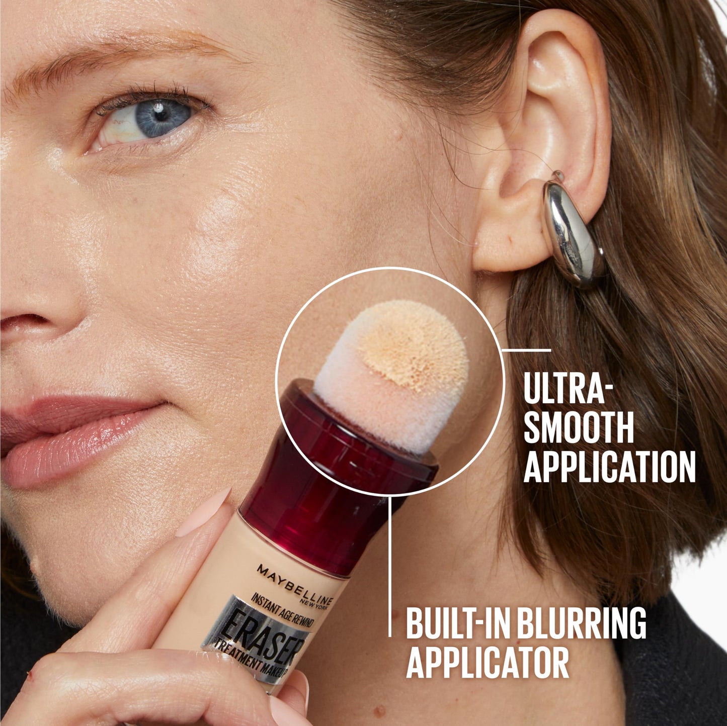 Maybelline Instant Age Rewind Eraser Foundation with SPF 20 and Moisturizing ProVitamin B5, 210, 1 Count