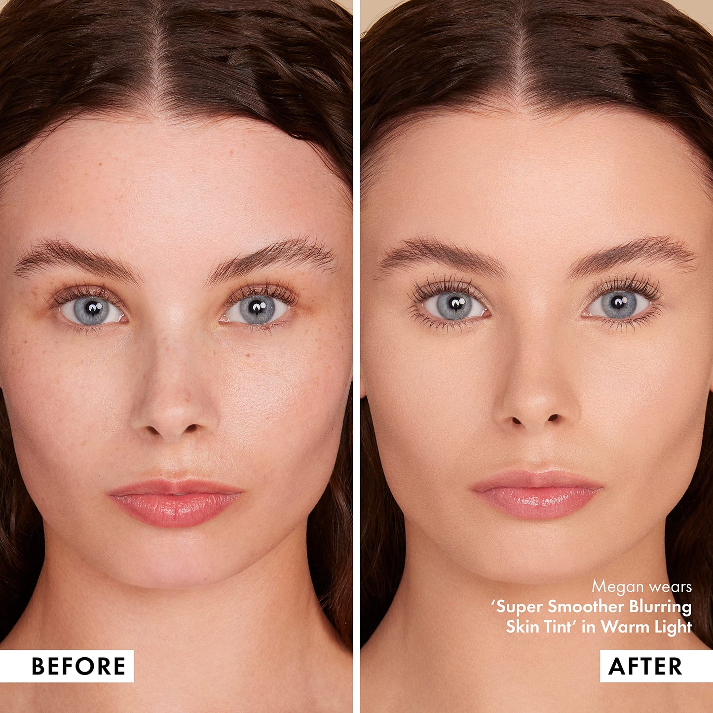 ICONIC LONDON Super Smoother Blurring Skin Tint | Light to Medium Coverage, Hydrating, Ultra-Lightweight Tinted Moisturizer, Cruelty-Free, Vegan Makeup (Warm Light) 1.01 Fl oz