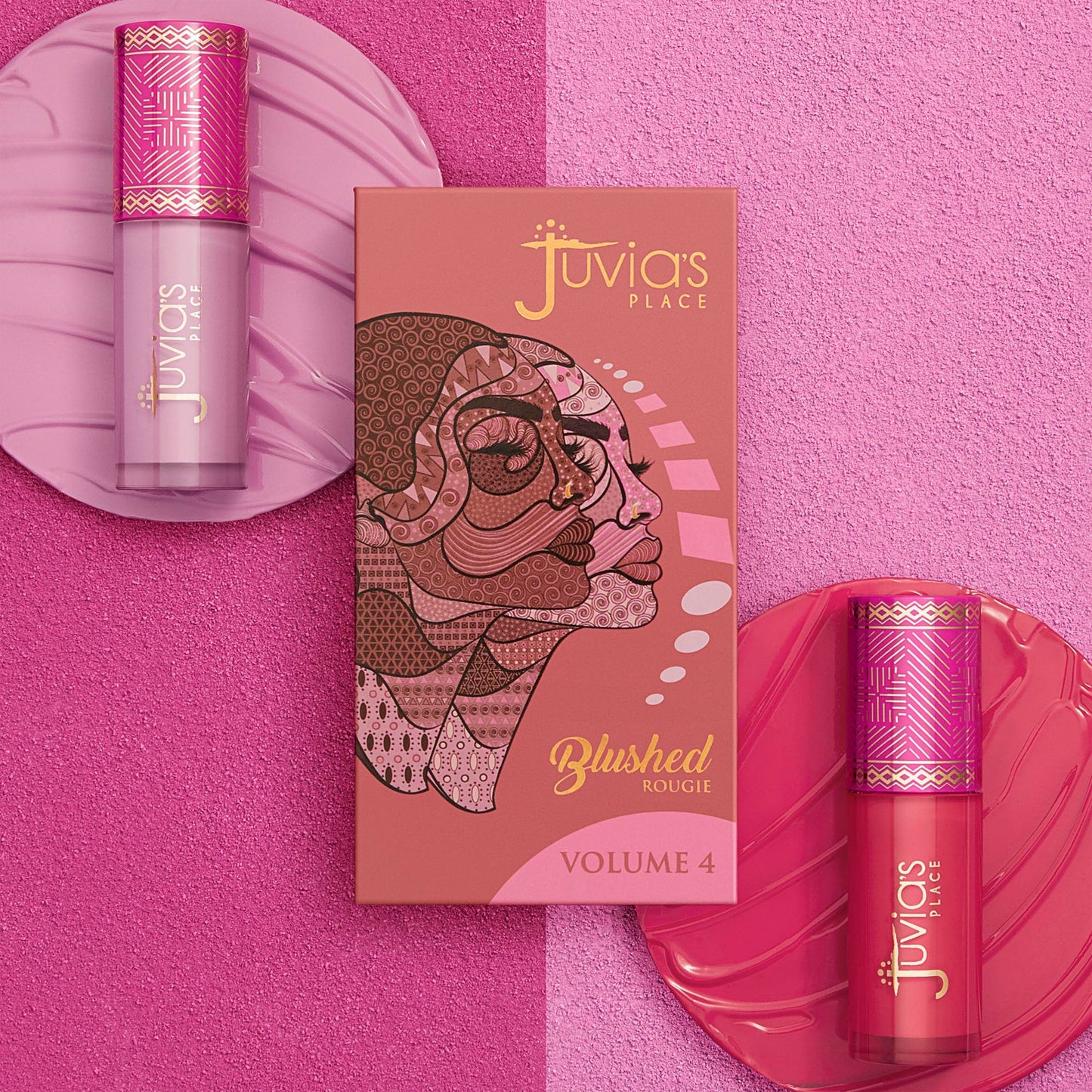 Juvia's Place Blushed Liquid Blush Marigold - Dewy Tint Cheeks Makeup Glow Pigment Effortless Beauty Long Lasting Cosmetics Soft Creamy Natural Buildable All Skin Color Light Flawless Finish Blend