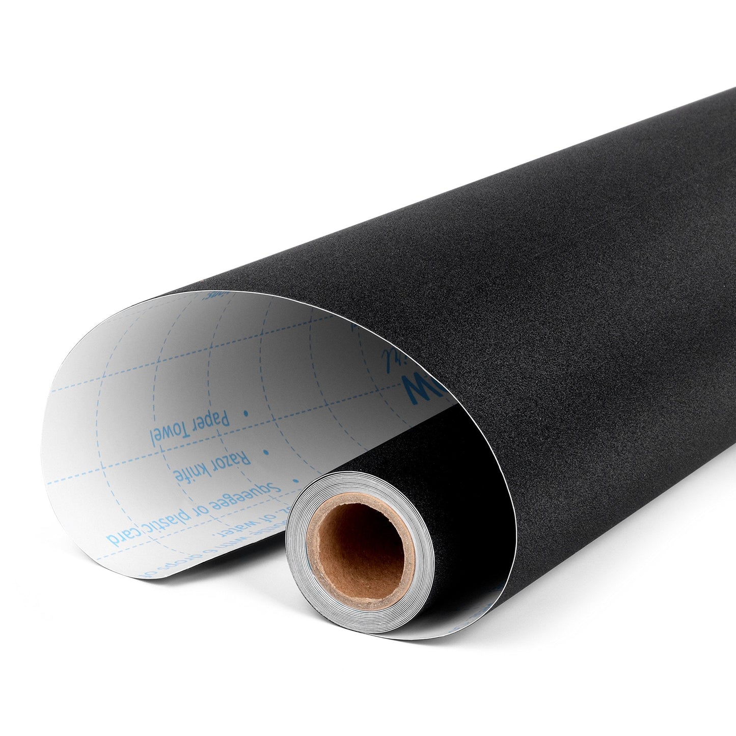 Total Blackout Window Film: 100% Light Blocking, Room Darkening Static Cling - No Residue Film for Privacy, Home Security, and Day Sleep - Easy Removal UV Prevention Treatment (36 x 144 inches)