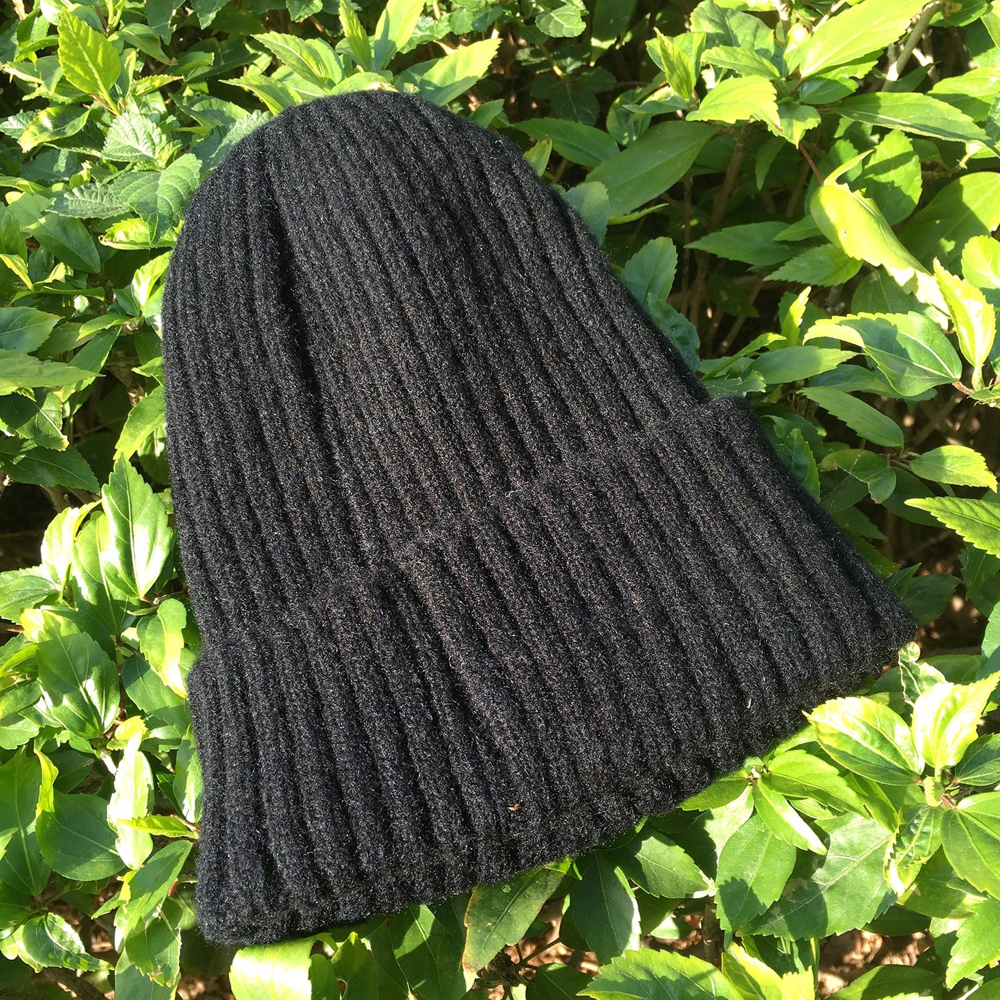 Waldeal Women's Cute Dog Mom Beanie Hat Winter Knit Cap Pets Lovers Gift Black
