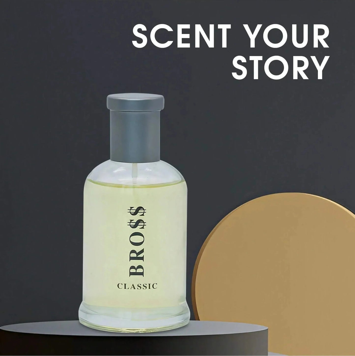 Bross Classic Men Cologne 3.4 Oz