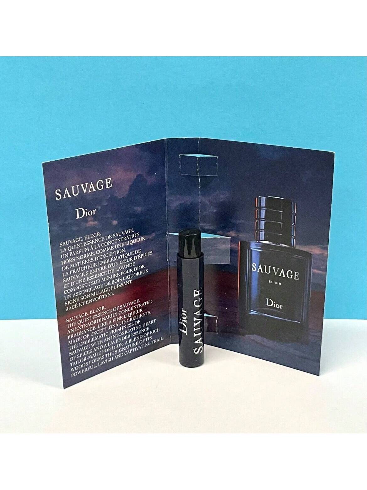 Dior Sauvage Elixir perfume for men - 0.03 Oz