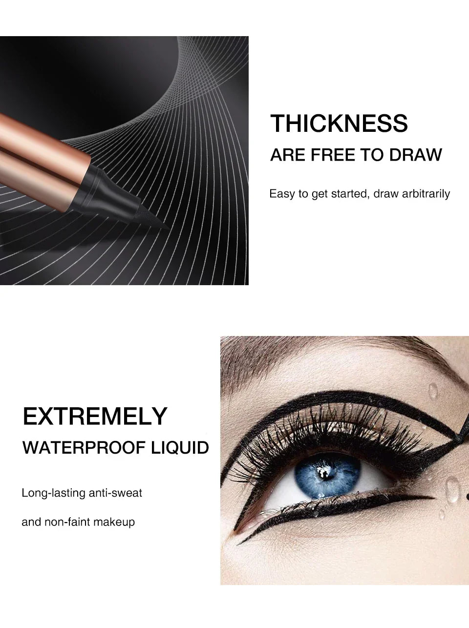 Fast Dry Waterproof Eyeliner