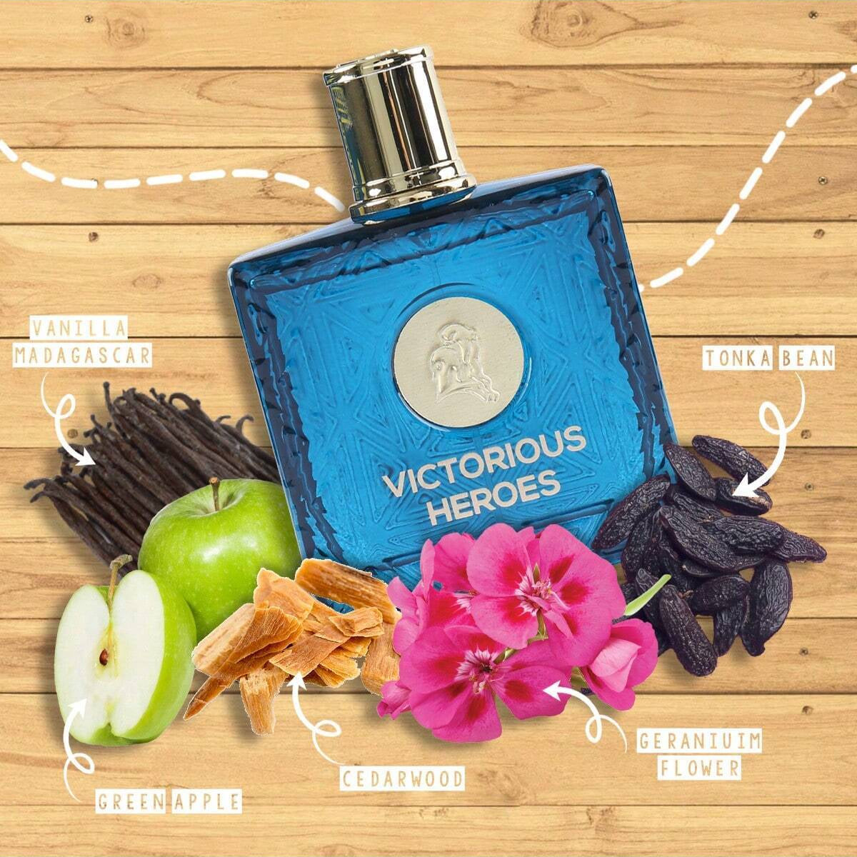 Victorious Heroes perfume For Men 3.0 Oz