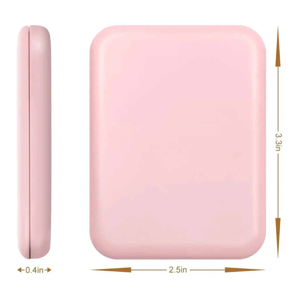 Portable Folding LED Makeup Mirror
