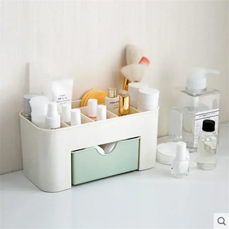 Double Layer Makeup Storage Organizer