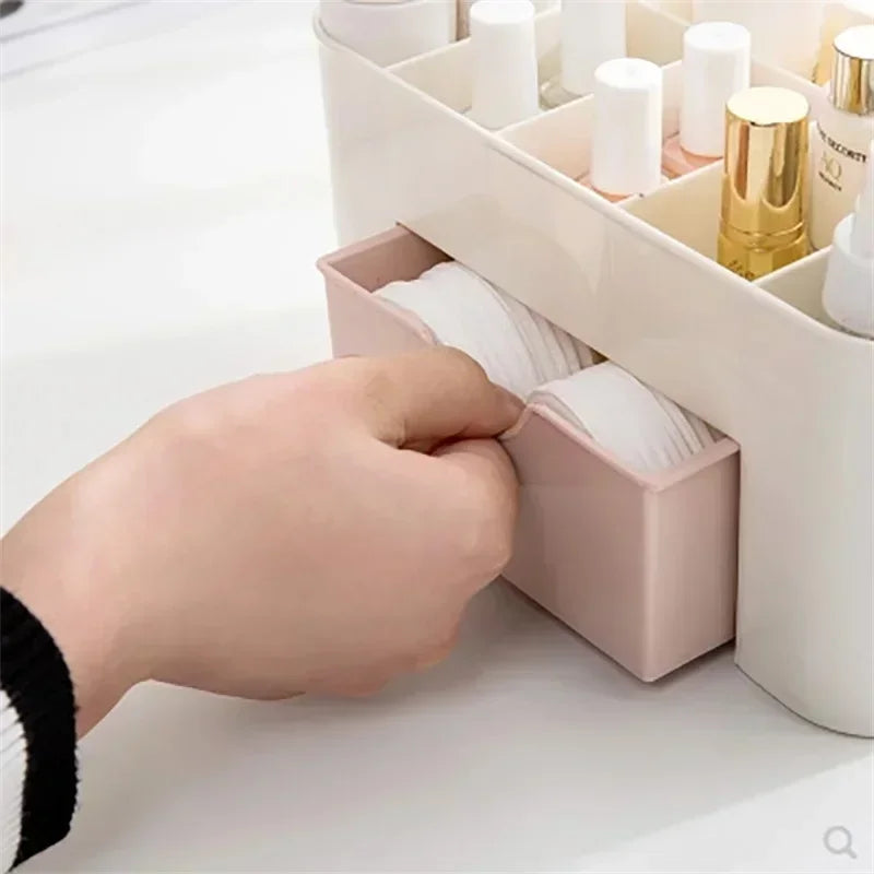 Double Layer Makeup Storage Organizer