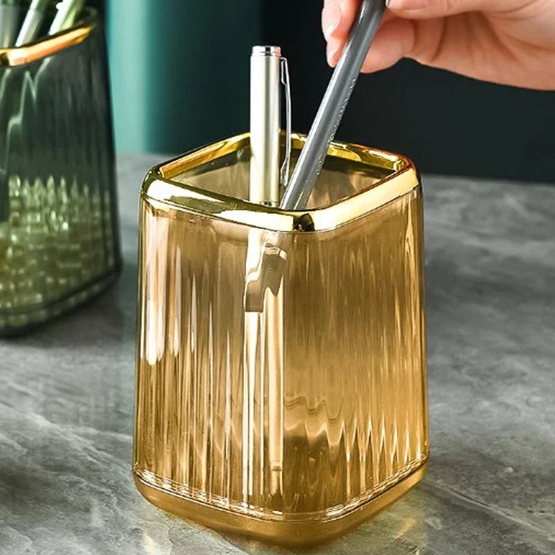 Luxury Desktop Makeup Brush Organizer