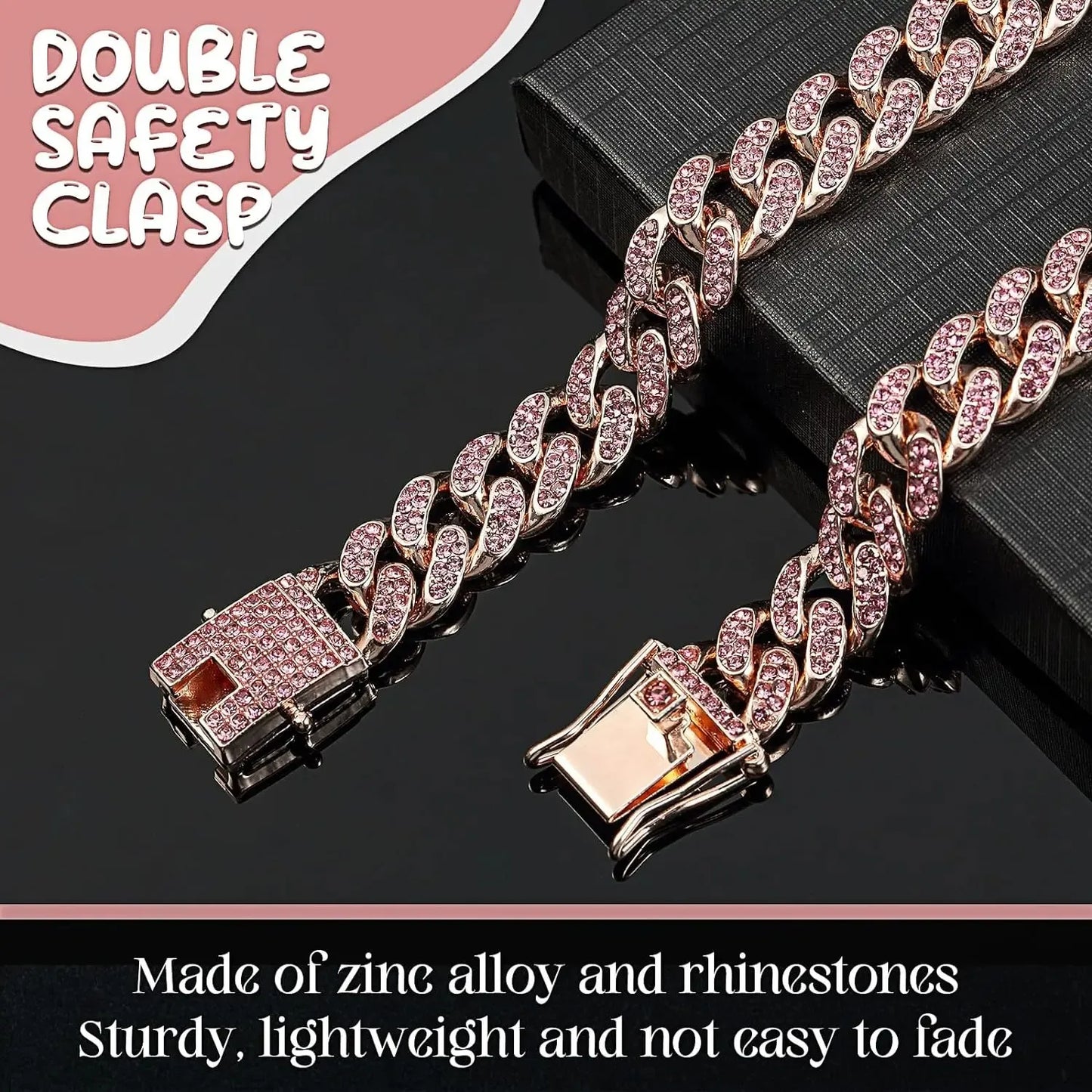 Diamond Cuban Link Pet Collar