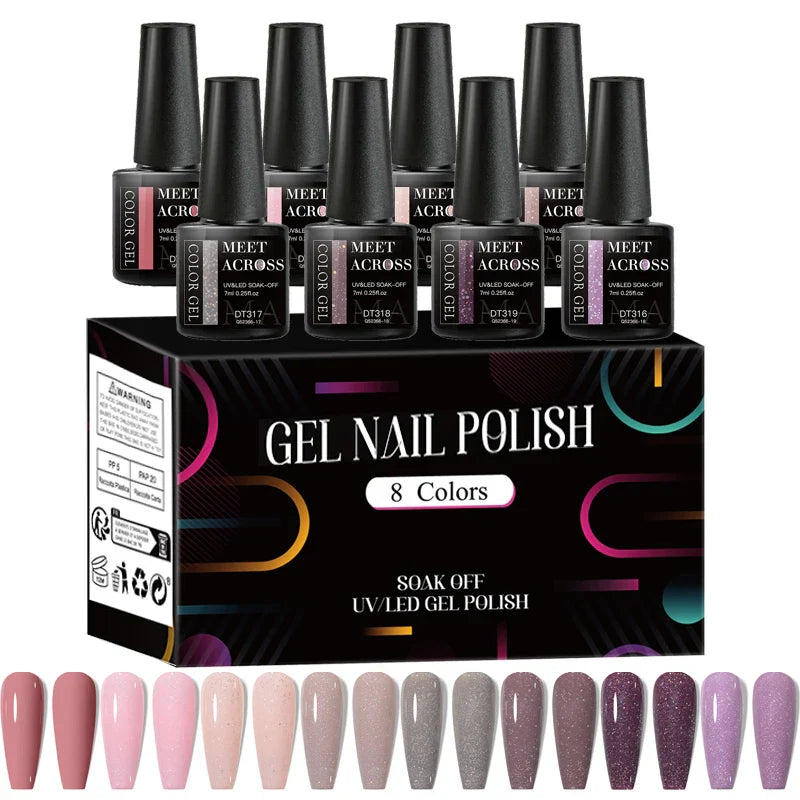Fluorescent Summer Gel Set