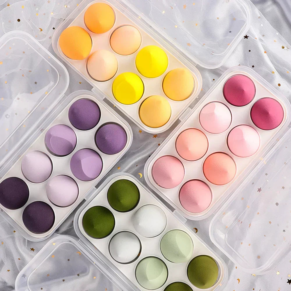 4/8PCS Makeup Sponge Blender Set