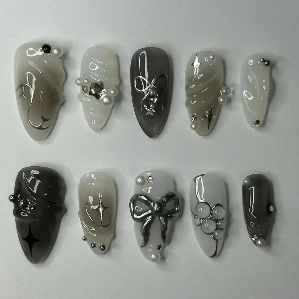 24Pcs Sweet Press-On Nail Set