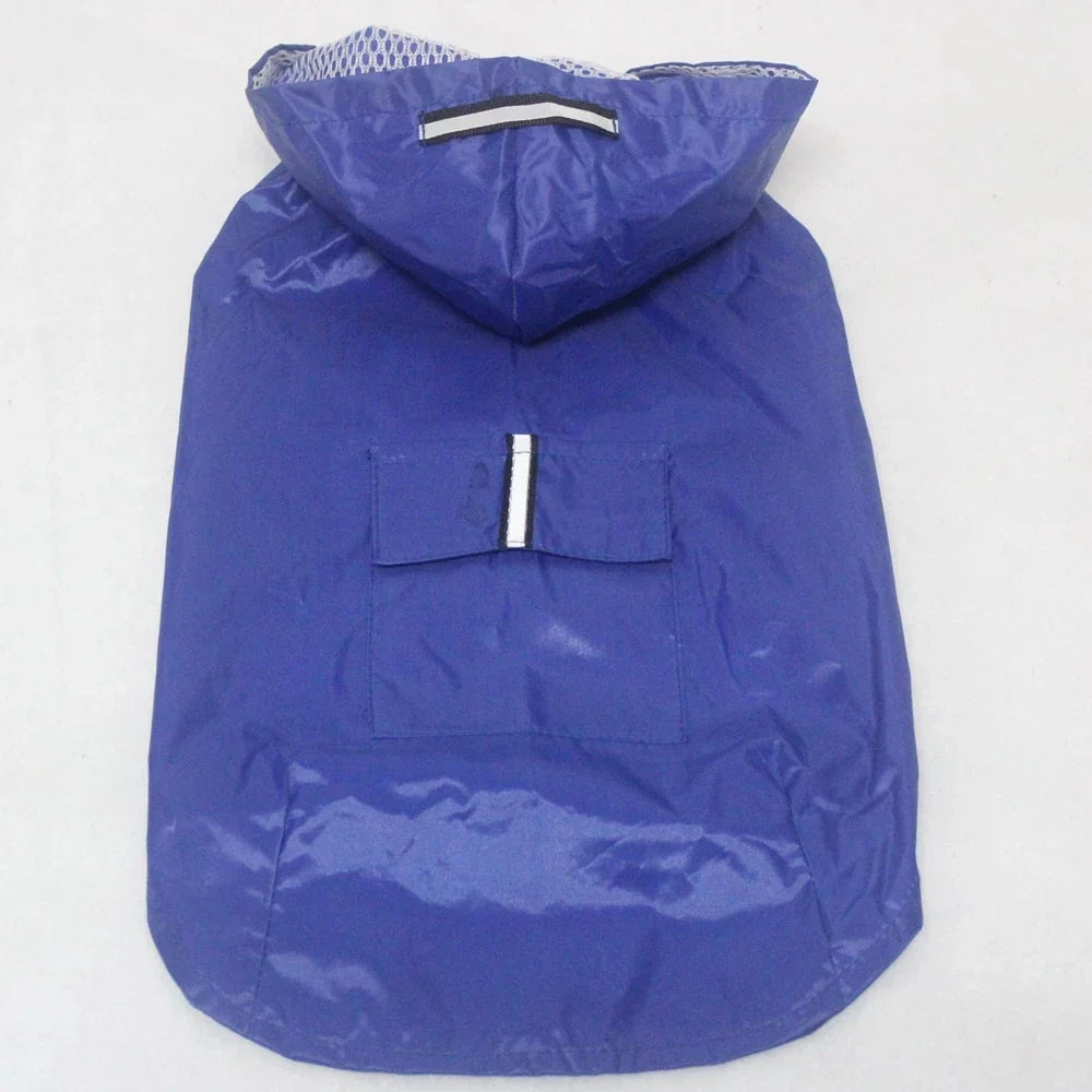 Waterproof Reflective Dog Raincoat