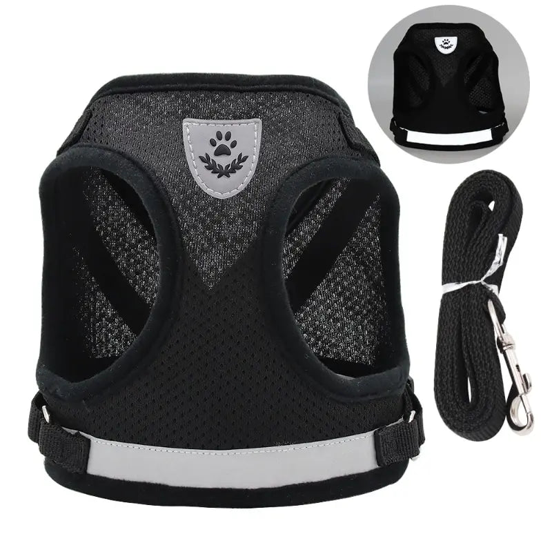 Breathable Reflective Mesh Dog Harness