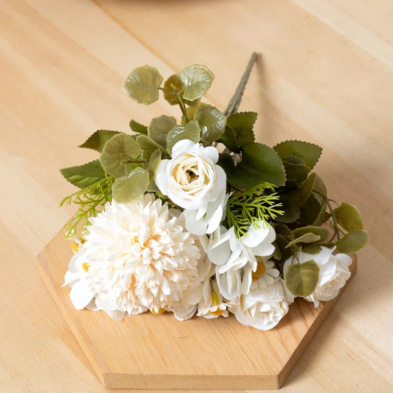 Silk Dandelion Flower Bouquet