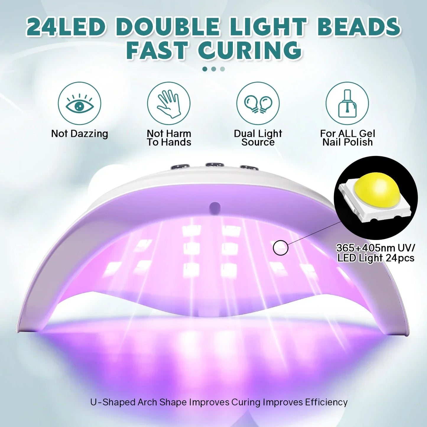 72W Professional UV Nail Lamp