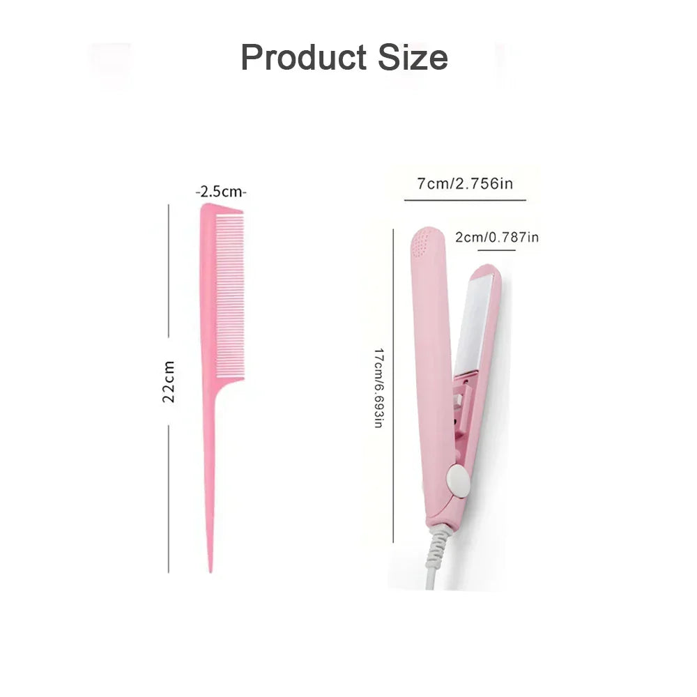Pink Ceramic Hair Straightener