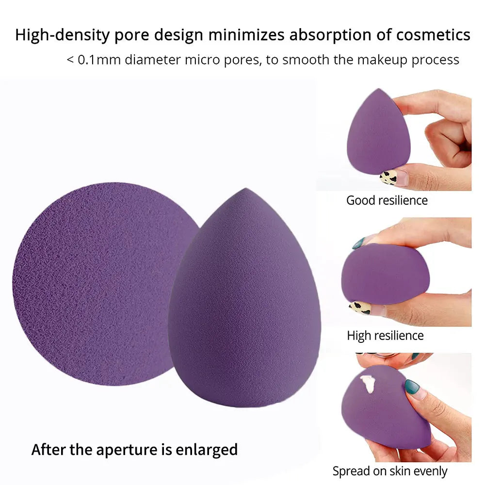 4/8PCS Makeup Sponge Blender Set