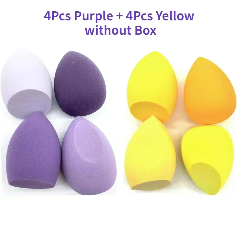 4/8PCS Makeup Sponge Blender Set