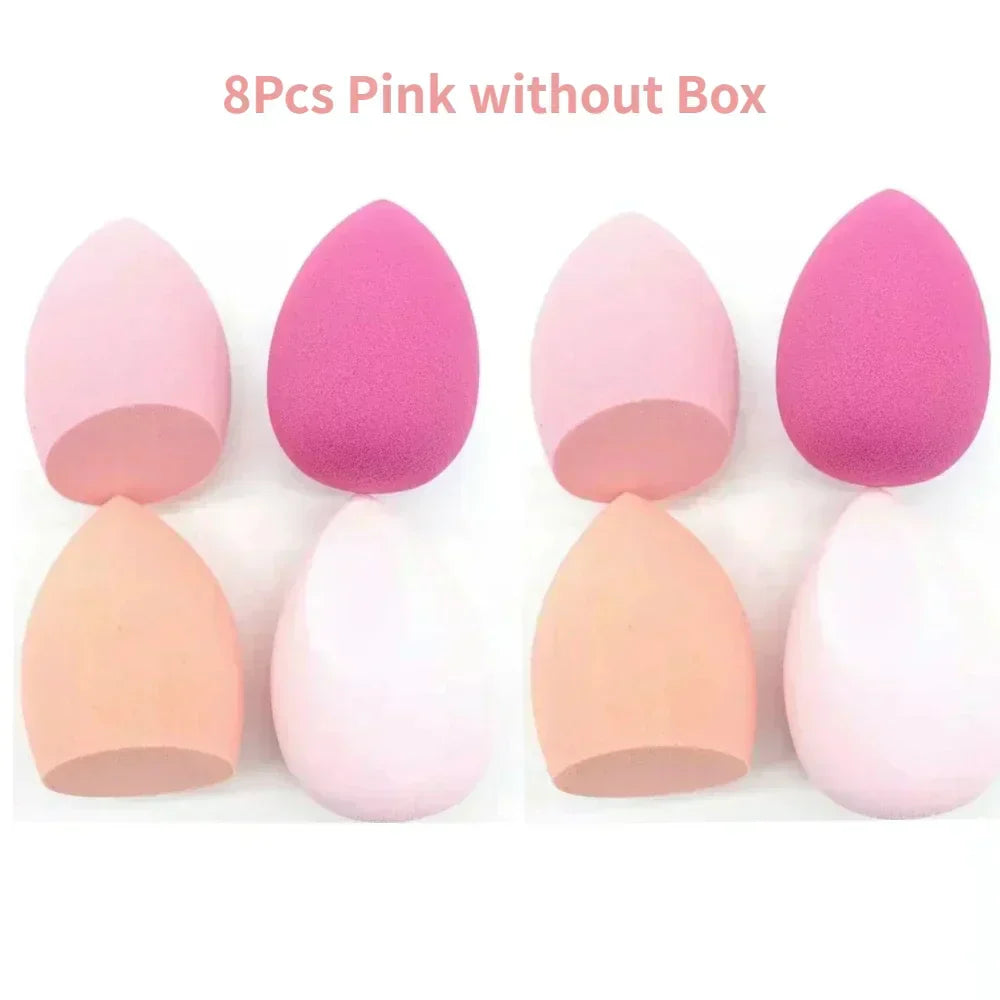 4/8PCS Makeup Sponge Blender Set