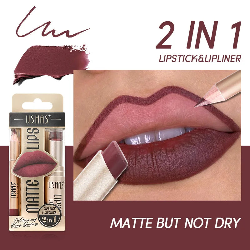 USHAS 12-Color Lip Liner Set
