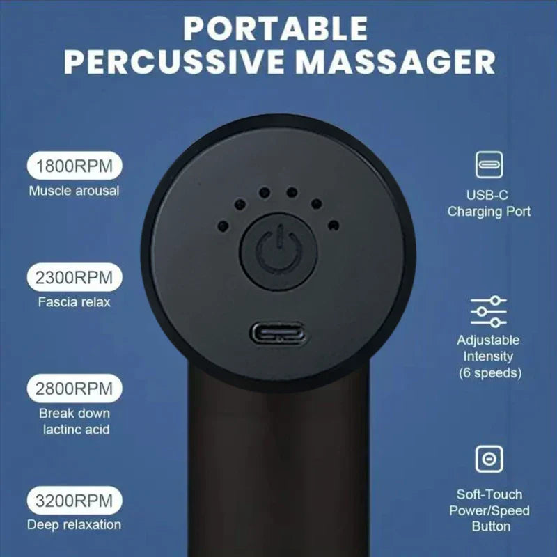Wireless Mini Fascia Gun Relaxation Massager
